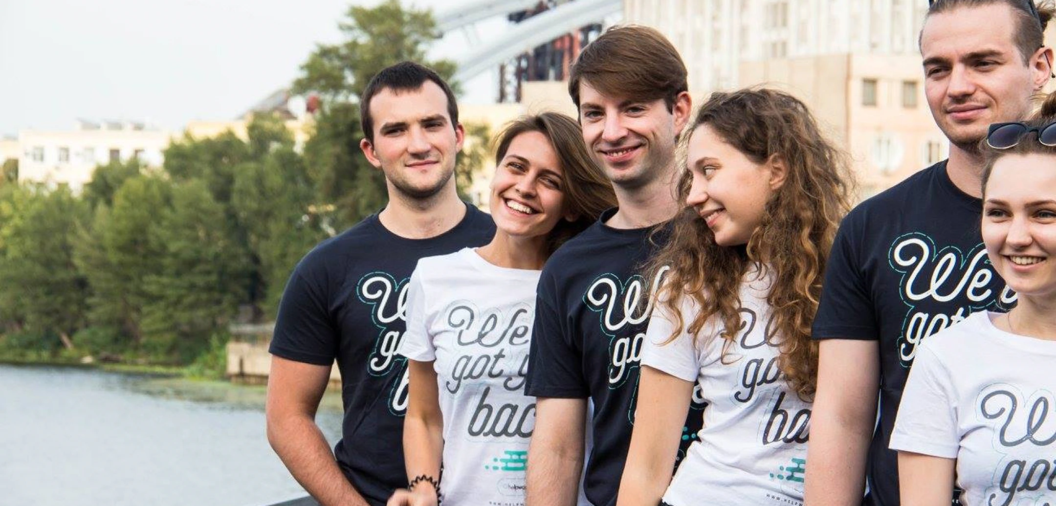 Group photo of smiling Cognitime team members