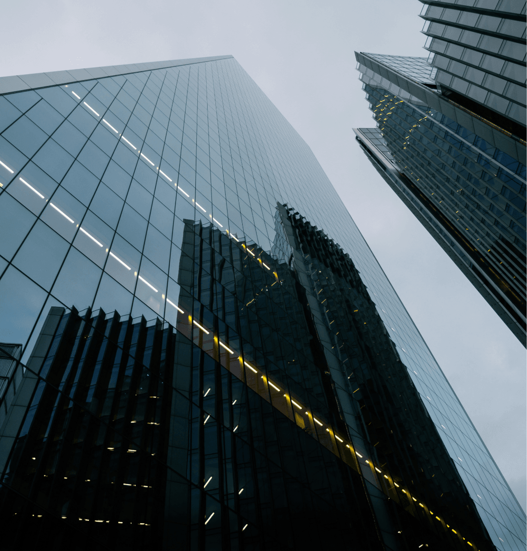 a picture of modern building, maybe skyscrapers